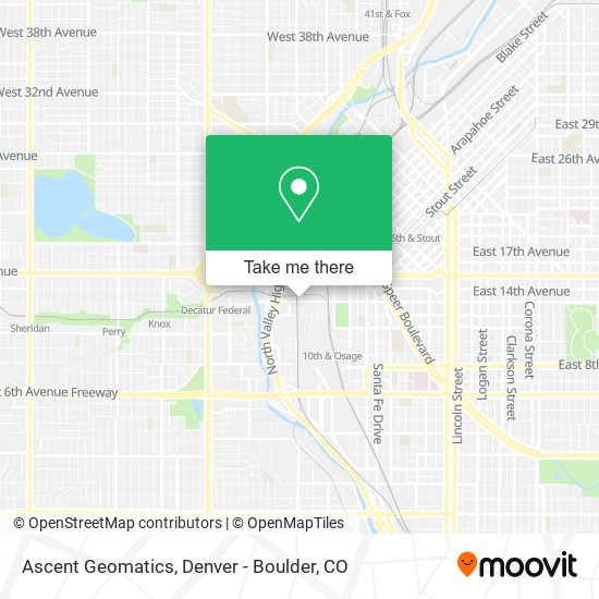 Ascent Geomatics map
