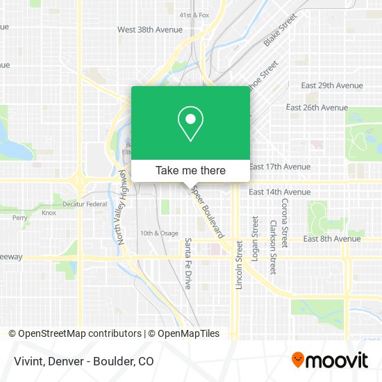 Mapa de Vivint