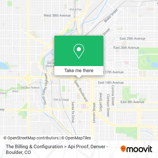 Mapa de The Billing & Configuration > Api Proof