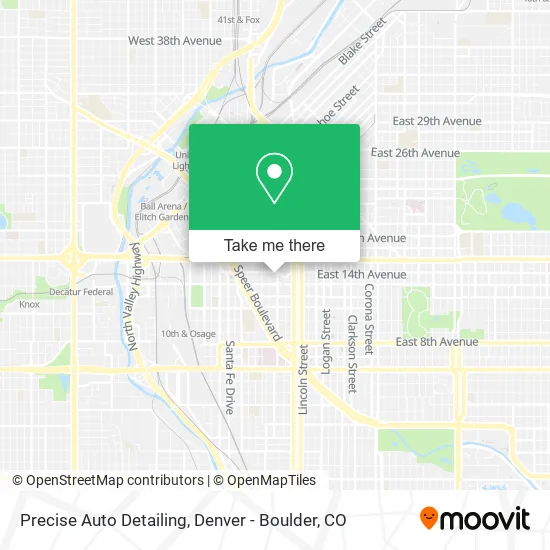 Precise Auto Detailing map