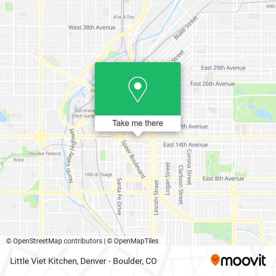 Little Viet Kitchen map