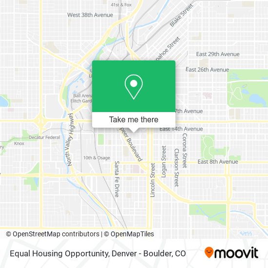 Equal Housing Opportunity map