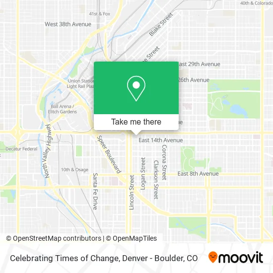 Celebrating Times of Change map