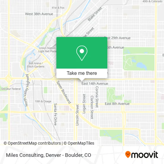 Miles Consulting map