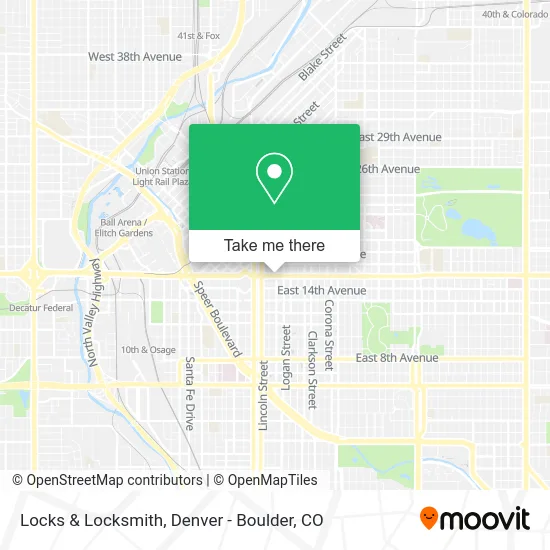 Locks & Locksmith map