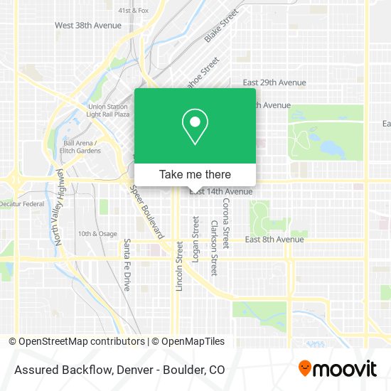 Assured Backflow map