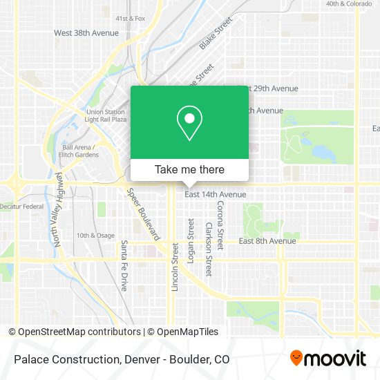 Palace Construction map