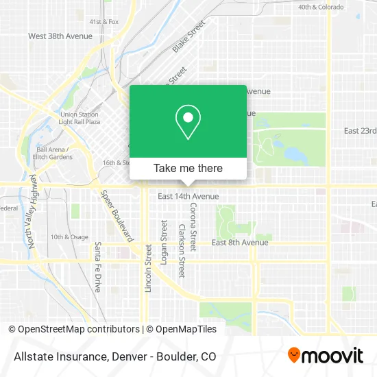 Allstate Insurance map