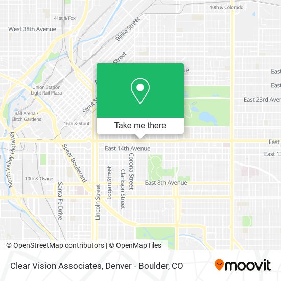 Clear Vision Associates map