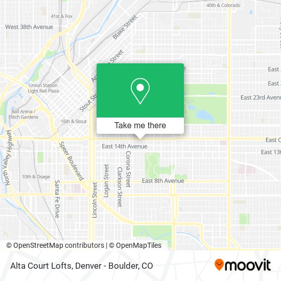 Alta Court Lofts map