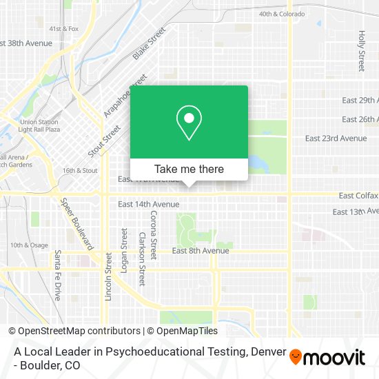 A Local Leader in Psychoeducational Testing map