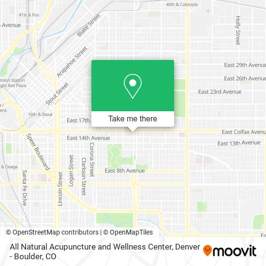 All Natural Acupuncture and Wellness Center map