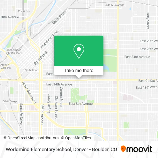 Mapa de Worldmind Elementary School