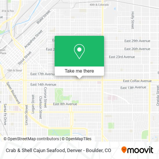 Crab & Shell Cajun Seafood map