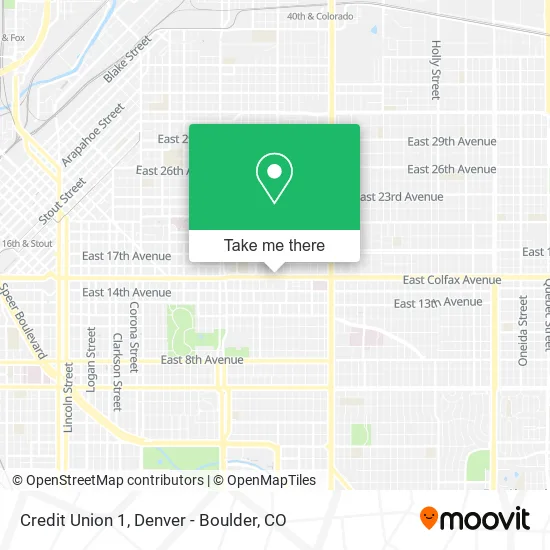 Mapa de Credit Union 1