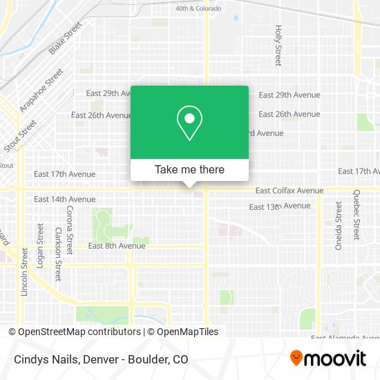 Cindys Nails map