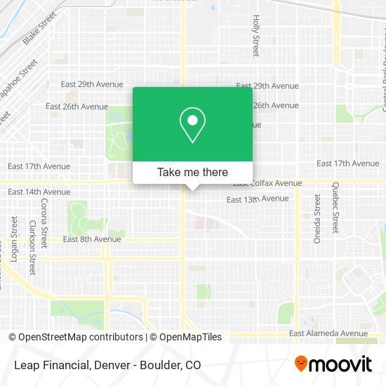 Mapa de Leap Financial