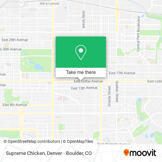 Supreme Chicken map