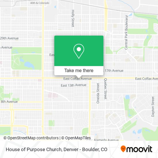 Mapa de House of Purpose Church