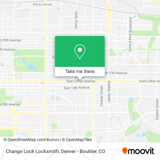 Change Lock Locksmith map