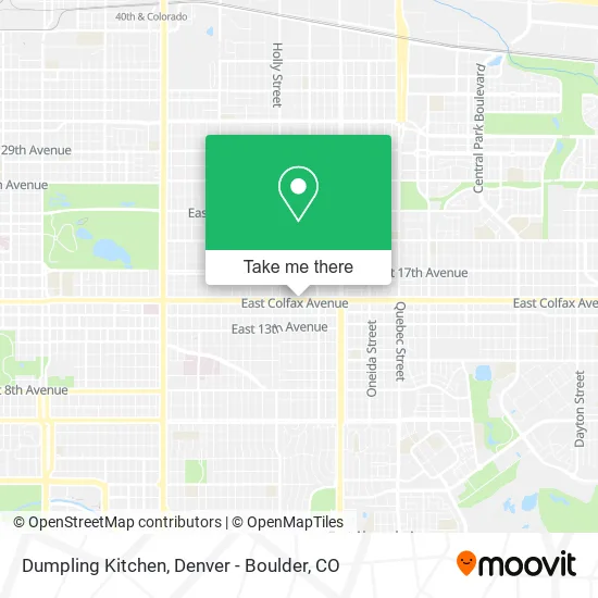 Dumpling Kitchen map