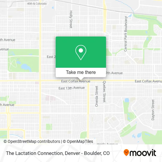 The Lactation Connection map