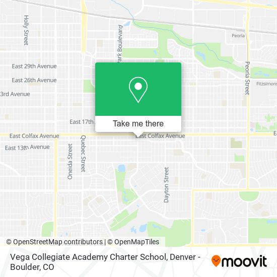 Vega Collegiate Academy Charter School map