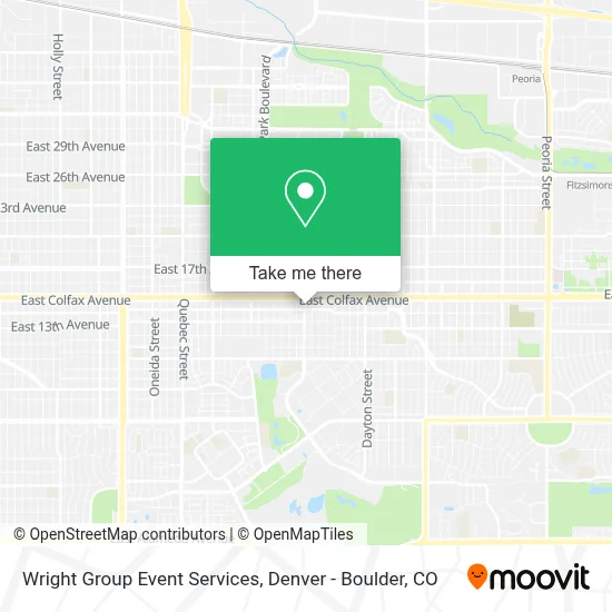 Wright Group Event Services map
