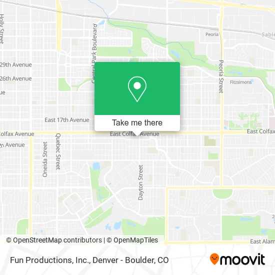 Mapa de Fun Productions, Inc.