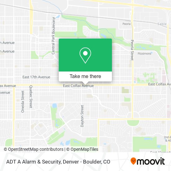 ADT A Alarm & Security map