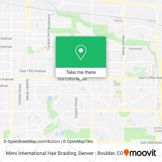 Mapa de Mimi International Hair Braiding