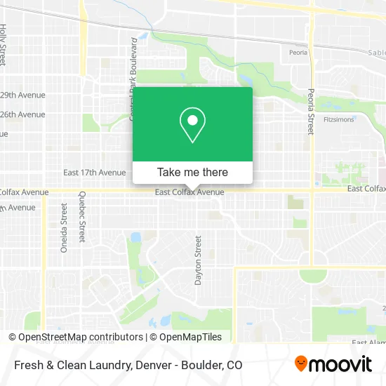 Mapa de Fresh & Clean Laundry