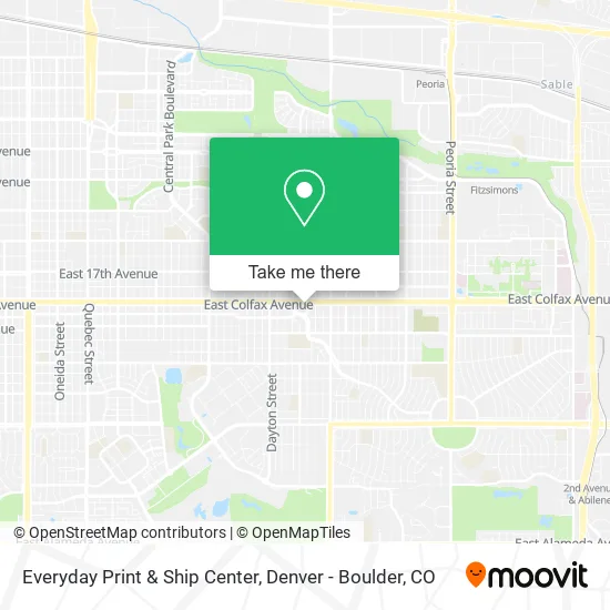 Everyday Print & Ship Center map