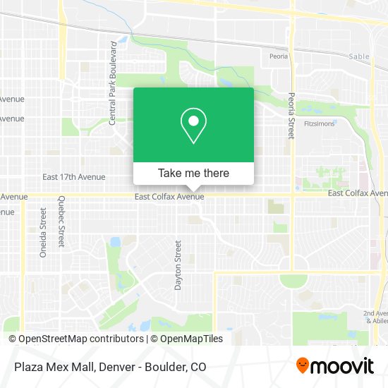 Mapa de Plaza Mex Mall