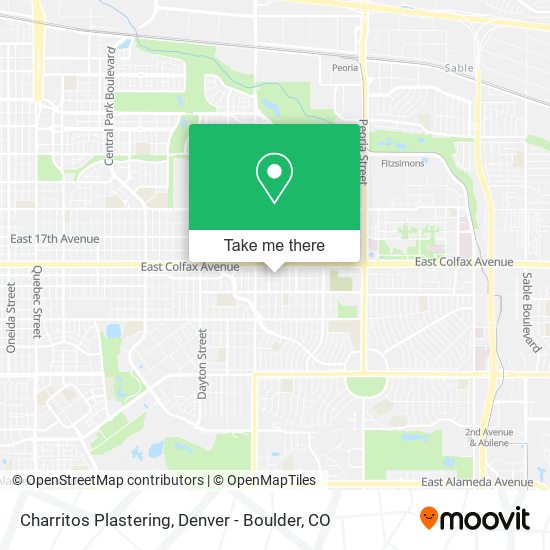 Charritos Plastering map