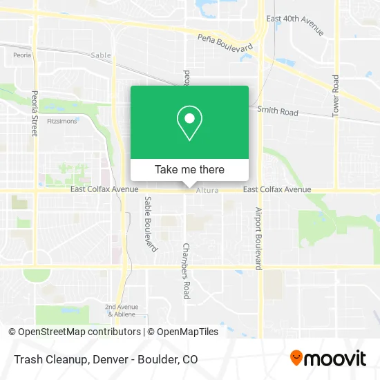 Trash Cleanup map
