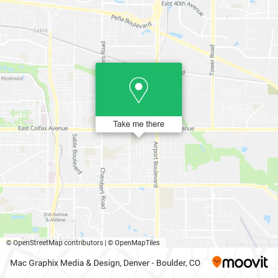 Mac Graphix Media & Design map