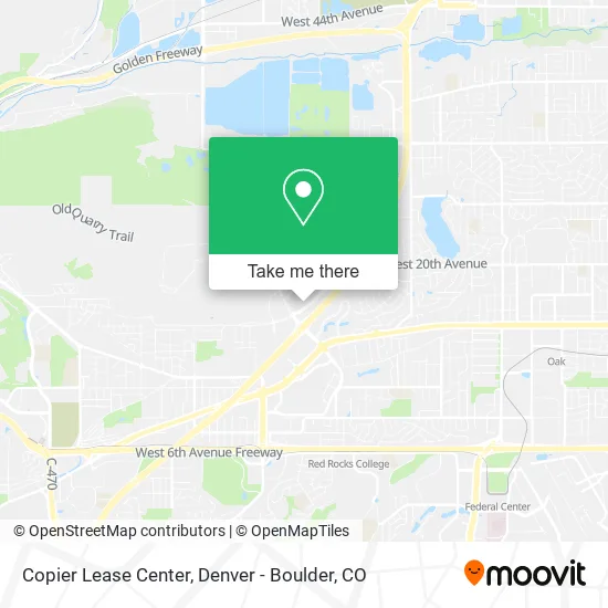 Copier Lease Center map
