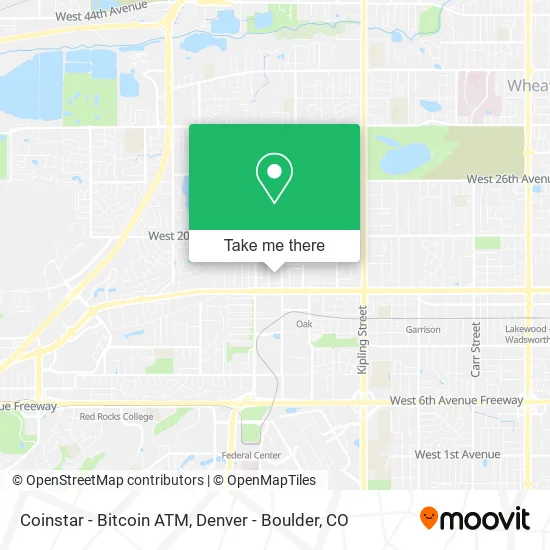 Coinstar - Bitcoin ATM map