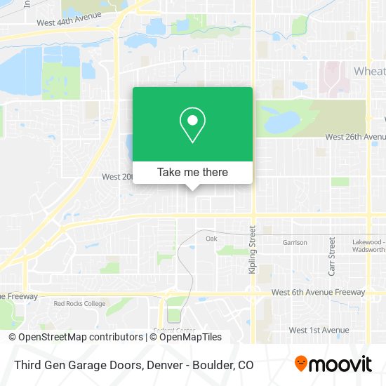Mapa de Third Gen Garage Doors