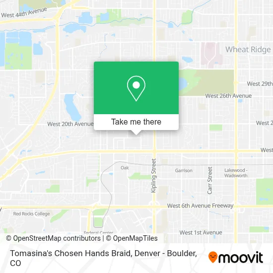 Tomasina's Chosen Hands Braid map