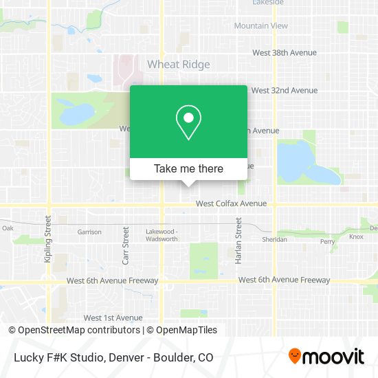 Lucky F#K Studio map