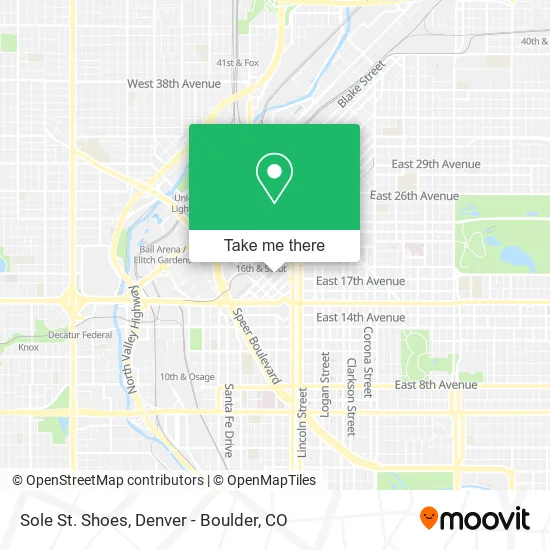 Sole St. Shoes map