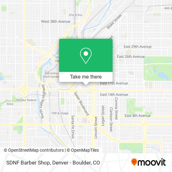 SDNF Barber Shop map
