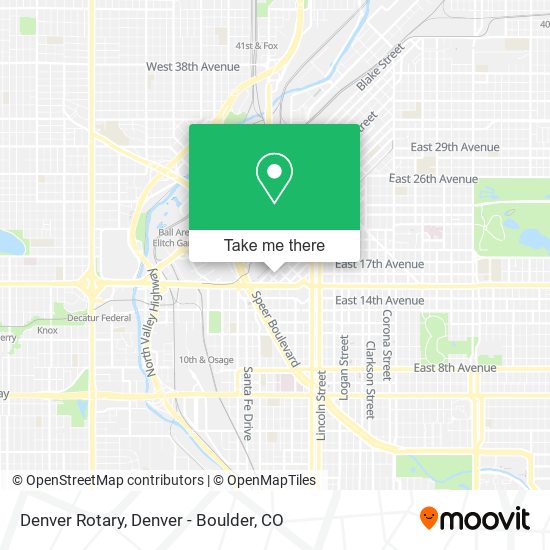 Denver Rotary map