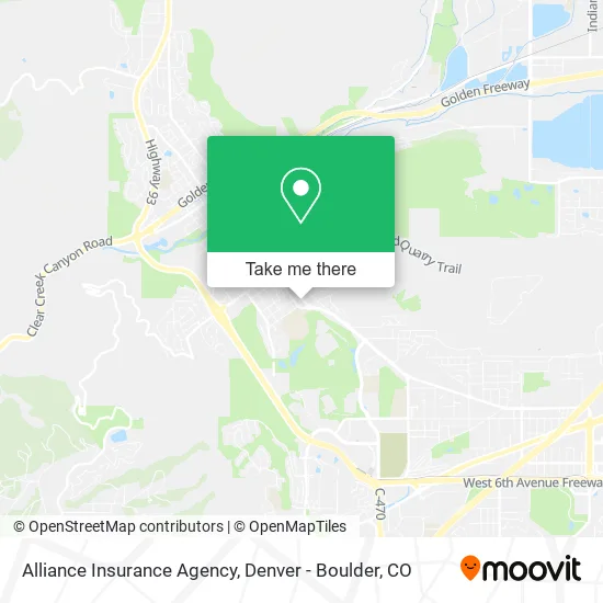 Alliance Insurance Agency map