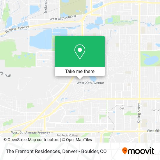 Mapa de The Fremont Residences