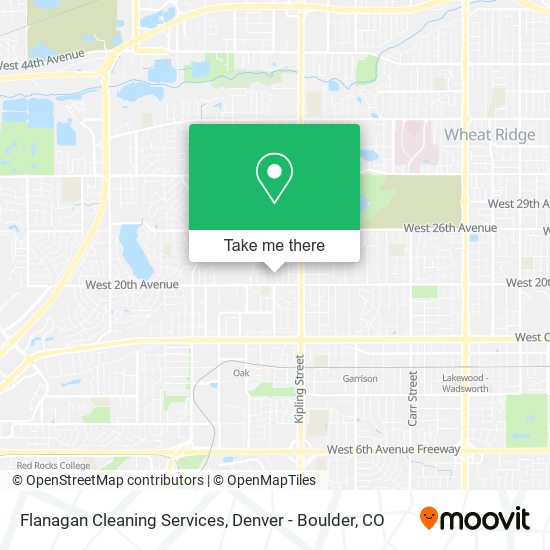 Flanagan Cleaning Services map