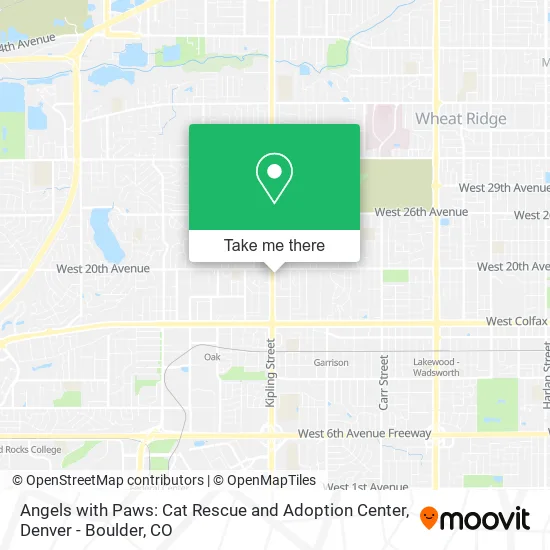 Angels with Paws: Cat Rescue and Adoption Center map