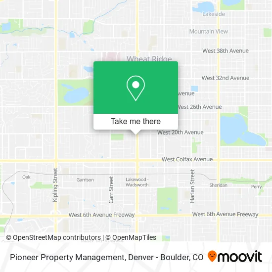 Mapa de Pioneer Property Management